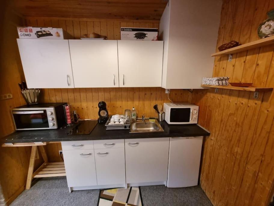 Studio 4 Couchages Dans Un Chalet Tout Confort Chamrousse Exterior foto